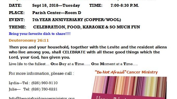 7th Yr (Copper) Anniversary